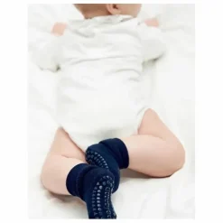 Online GOBABYGO Chaussettes Anti-Dérapantes Bambou | Bleu marine