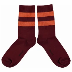 Piupiuchick Chaussettes Bandes | Bordeaux