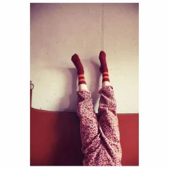 Piupiuchick Chaussettes Bandes | Bordeaux