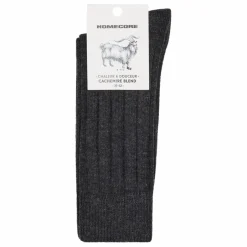 Clearance Homecore Chaussettes Cachemire | Gris anthracite