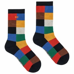 Enfant Bobo Choses Nuit, Sous-Vêtements|Nuit, Sous-Vêtements|Chaussettes Carreaux Coton Bio |