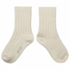 New Collégien Chaussettes Chamois cachemire et laine mérinos | Beige