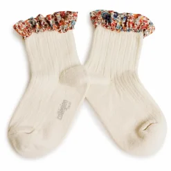 Collégien Chaussettes Charlotte | Blanc cassé