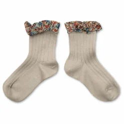 Collégien Chaussettes Charlotte | Gris souris New