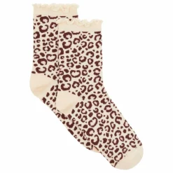 Hundred Pieces CHAUSSETTES CLASSIC LEOPARD | Marron clair Discount