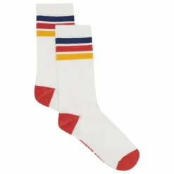 Enfant Hundred Pieces Nuit, Sous-Vêtements|CHAUSSETTES CLASSIC STRIPES WHITE |