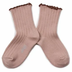 Discount Collégien Chaussettes Delphine | Vieux Rose