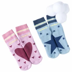 Victoria Chaussettes Etoiles | Bleu Clearance