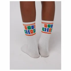 Bobo Choses Chaussettes Hautes Bobo Coton Bio | Blanc Outlet