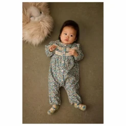 Discount Louise Misha Chaussettes Hautes Chelie Fleurie | Vert amande