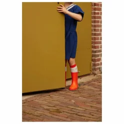 Sticky Lemon Chaussettes Hautes Rayées | Bleu Discount