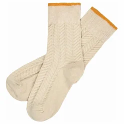 Online FUB Chaussettes Herringbone | Ecru