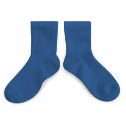 Online Collégien Chaussettes La Mini | Bleu
