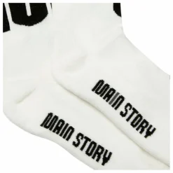 Main Story Chaussettes Logo | Blanc