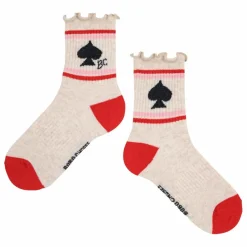 Bobo Choses Chaussettes Piques Coton Bio | Beige chiné Best