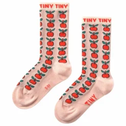 Tinycottons Chaussettes Pomme | Rose pâle Hot
