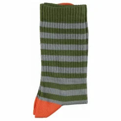 New Piupiuchick Chaussettes Rayées | Vert