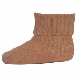 Mp Denmark Chaussettes Rib en coton | Marron Outlet