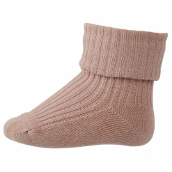 Outlet Mp Denmark Chaussettes Rib en coton | Rose pâle