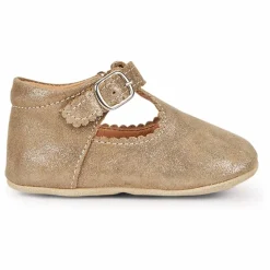 Petit Nord Chaussons Baby Scallop T-bar |