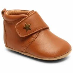 Sale bisgaard Chaussons Baby Star | Cognac