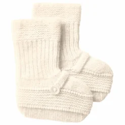 Best Bompard Chaussons Cachemire | Ecru