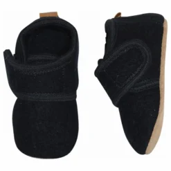 New Melton Chaussons Classic Laine | Bleu marine