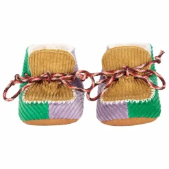 Bobo Choses Chaussons|Chaussons Colorblock Velours Côtelé |