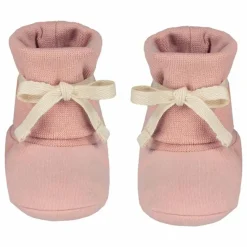 Clearance Gray Label Chaussons Coton Bio | Rose pâle