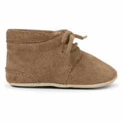 Petit Nord Chaussons Crib Suede | Marron New