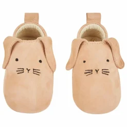 Emile et Ida Chaussons Cuir Lapinchou | Beige Sale