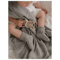 Main Sauvage Chaussons en alpaga | Gris Outlet