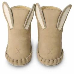 Donsje Chaussons Fourrés Lapin Kapi | Gris taupe New