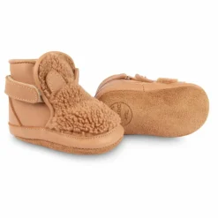 Donsje Chaussons|Chaussons Fourrés Richy Ours Brun |