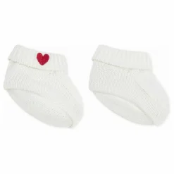 Petit Bateau Chaussons|Chaussons Maille Cœur Coton Bio |