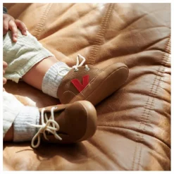 Veja Chaussons Suède | Rouge Discount