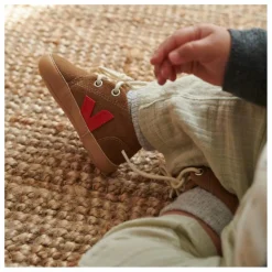 Veja Chaussons Suède | Rouge Discount