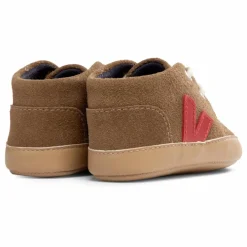 Veja Chaussons Suède | Rouge Discount