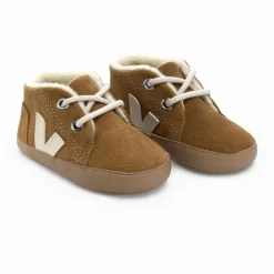 Veja Chaussons Suede Fourrés | Camel Online