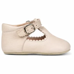 New Petit Nord Chaussons T-Bar | Crème