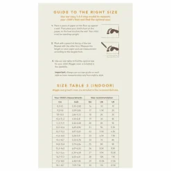 New Petit Nord Chaussons T-Bar | Crème