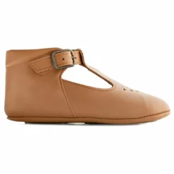 Poppée Chaussons T-Bar Minimilton | Cognac Hot