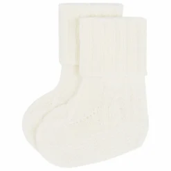 Bompard Chaussons Torsades Cachemire | Crème Discount