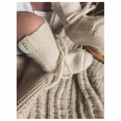 My Little Freckle Chaussons Tricot Coton Bio | Ivoire