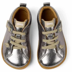 Camper Chaussures Lacets Elastiqués Peu | Argenté Hot