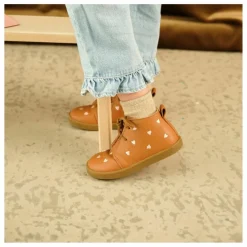 Enfant Lazare Chaussures Premiers Pas Coeurs Raoul |