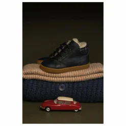 Lazare Chaussures Premiers Pas Fourrées Auguste | Bleu marine