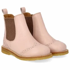 Angulus Chelsea Boots Brogue | Rose New