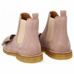 Clearance Angulus Chelsea Boots Nœud | Rose pâle