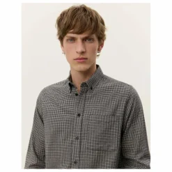 New Les Deux Chemise à Carreaux en Flannel Konrad | Blanc cassé